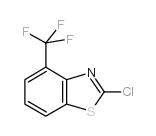 2-氯-4-(三氟甲基)苯并[d]噻唑 结构式