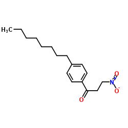 3-硝基-1-(4-辛基苯基)丙-1-酮 结构式