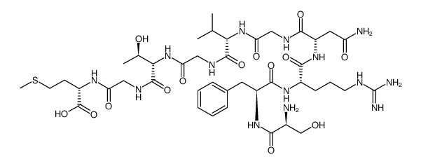 人神经肽S(1-10) 结构式