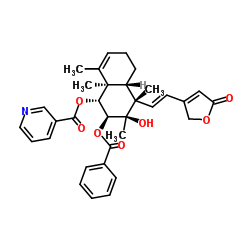 半枝莲碱 B 结构式