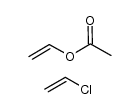 试剂VINYL CHLORIDE/VINYL ACETATE CO 结构式