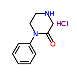 1-苯基哌嗪-2-酮 结构式