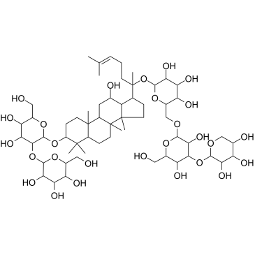 人参皂苷RA3 结构式