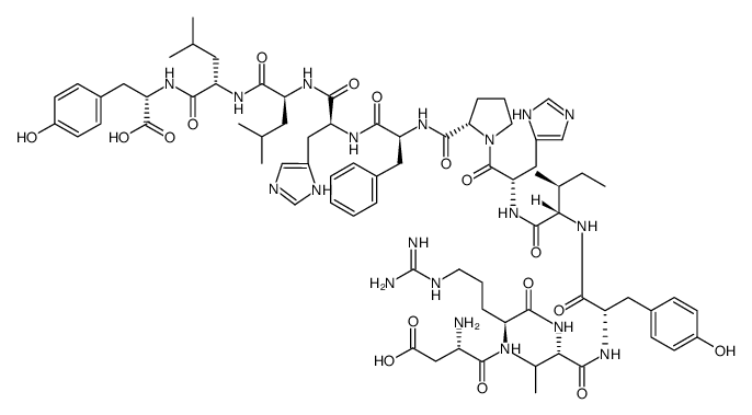 血管紧张素(1-12)(小鼠,大鼠) 结构式