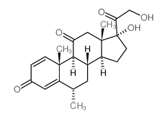 甲泼尼龙杂质1 结构式