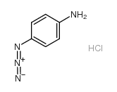 4-叠氮苯胺盐酸盐 结构式