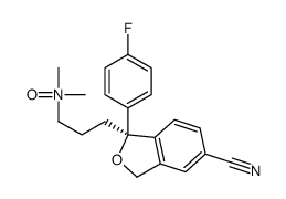 (S)-西酞普兰N-氧化物 结构式