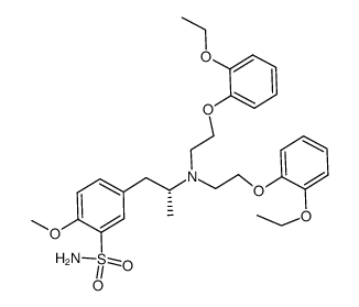 坦索罗辛EP杂质A 结构式