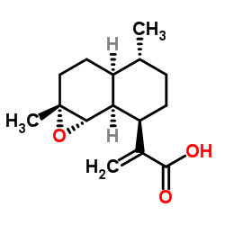 4,5-环氧青蒿酸 结构式
