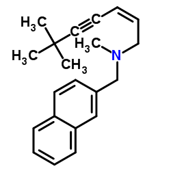 特比萘芬EP杂质F盐酸盐 结构式