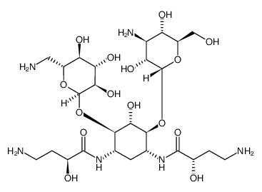 阿米卡星EP杂质B 结构式