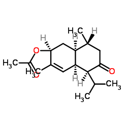 3-乙酰氧基-4-杜松萜烯-8-酮 结构式
