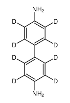 联苯胺-d8 结构式