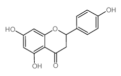 柚皮素 结构式