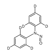 N-亚硝基二苯胺-d6 结构式
