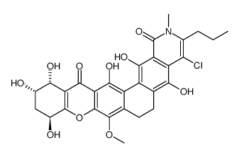 Kibdelone C 结构式