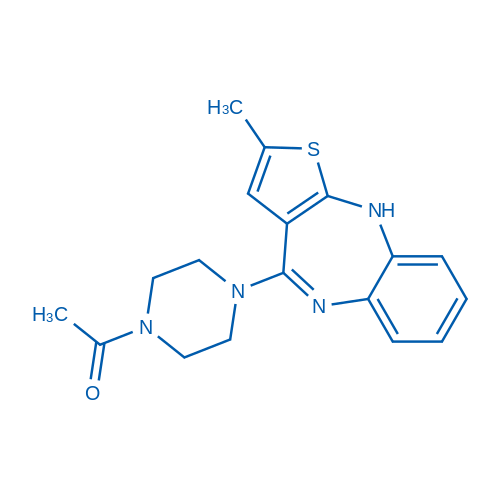 奥氮平杂质9 结构式