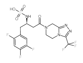 西他列汀杂质40 结构式