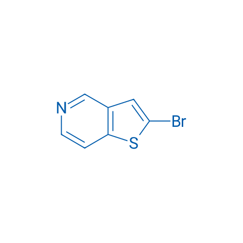 2-溴噻吩并[3,2-c]吡啶 结构式