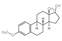 雌二醇-3-甲醚 结构式