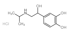 盐酸异丙肾上腺素 结构式