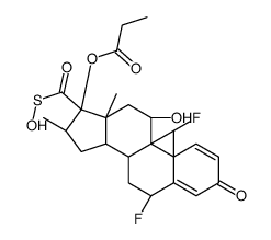 丙酸氟替卡松EP杂质B 结构式