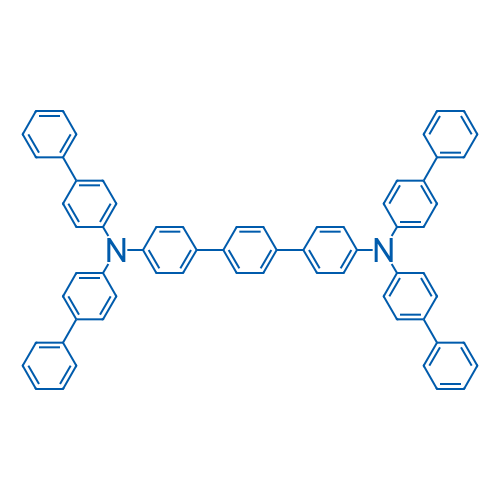 N,N,N',N'-四([1,1'-联苯]-4-基)[1,1':4',1''-三联苯]-4,4''-二胺 结构式