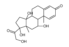 泼尼松龙EP杂质E 结构式