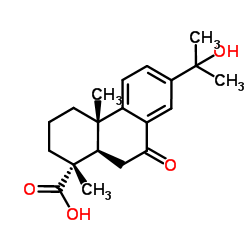 15-羟基-7-氧代去氢松香酸 结构式