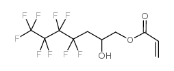 4,4,5,5,6,6,7,7,7-九氟-2-羟基庚酯丙烯酰酸 结构式