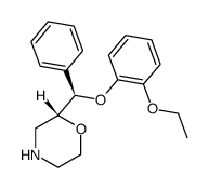 瑞波西汀 结构式