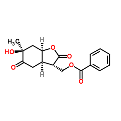 芍药内酯C 结构式