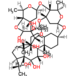 苦绳甙 D 结构式