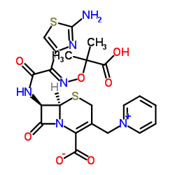 头孢他啶EP杂质B 结构式