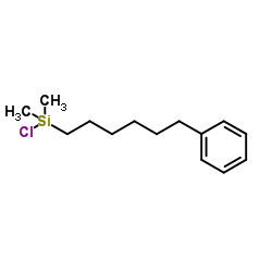 6-苯基己基二甲基氯硅烷 结构式