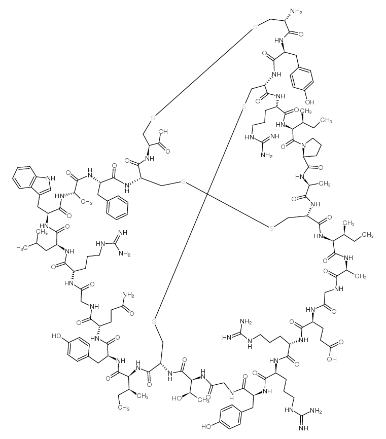 防御素HNP-2 人源 结构式