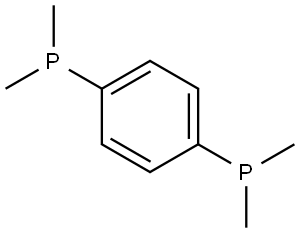 1,4-双(二甲基膦基)苯 结构式