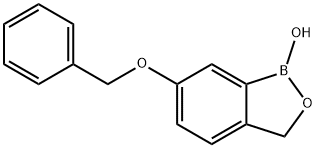 6-(苄氧基)苯并[C][1,2]氧杂硼酸-1(3H)-醇 结构式
