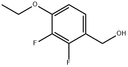 (4-乙氧基-2,3-二氟苯基)甲醇 结构式