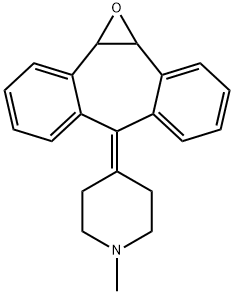 赛庚啶10,11-环氧化物 结构式