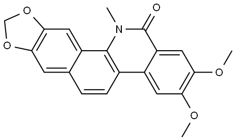 化合物 OXYNITIDINE 结构式