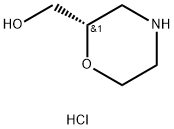 (2S)-2-吗啉甲醇盐酸盐 结构式
