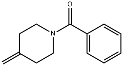 1-苯甲酰基-4-亚甲基哌啶 结构式
