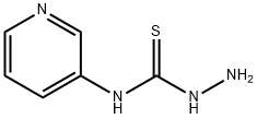 3-氨基-1-(吡啶-3-基)硫脲 结构式