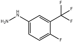 (4-氟-3-三氟甲基苯基)-肼 结构式