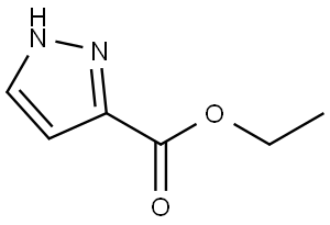 3-乙氧羰基吡唑 结构式