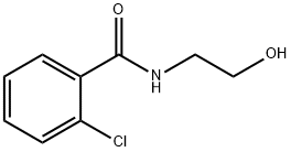 2-氯-N-(2-羟乙基)苯甲酰胺 结构式