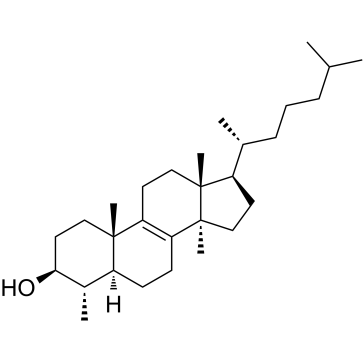 31-去甲羊毛甾醇 结构式