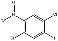 2,5-二氯-4-碘硝基苯 结构式