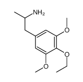 1-(4-乙氧基-3,5-二甲氧基苯基)-2-丙胺 结构式